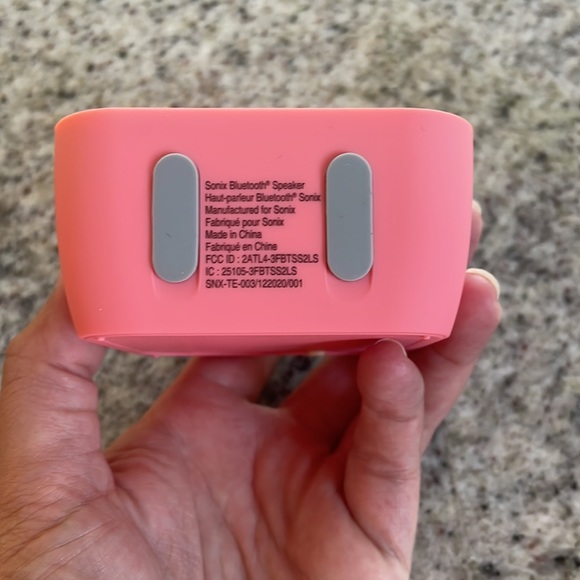 Sonix Bluetooth speaker. Brand new in box, never used. Pink. - Picture 4 of 7